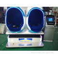 China factory wholesale 360 degree rotating electric platform 3 seats 9d vr egg cinema